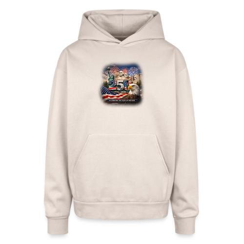 1776-2026 | Celebrating 250 Years of Freedom - Oversized Hooded Sweatshirt