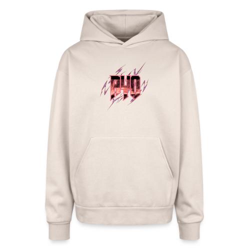Ayo's Red - Oversized Hooded Sweatshirt