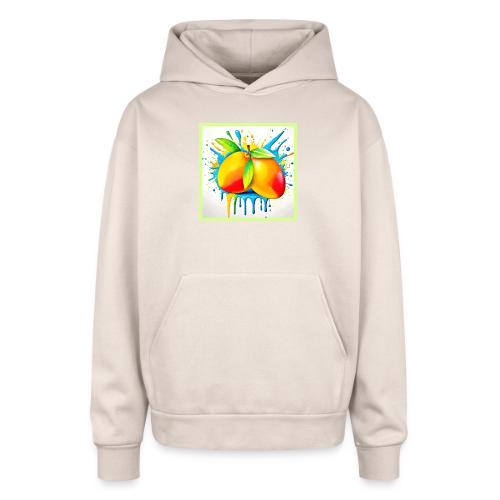 Mango Splash of Color - Oversized Hooded Sweatshirt