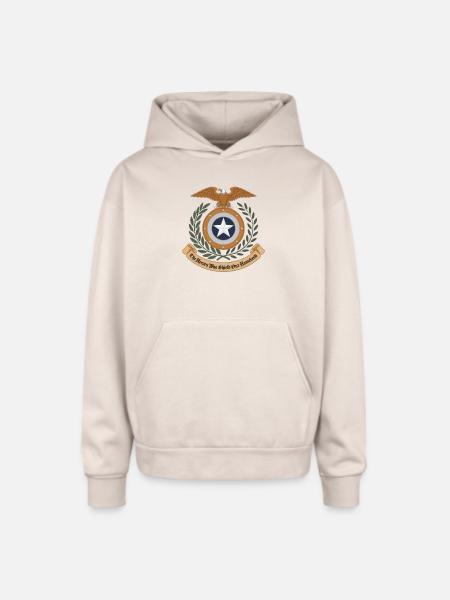 Legacy of Loyalty - Oversized Hooded Sweatshirt - Sand