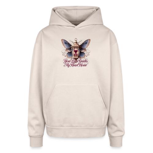Your Light Guides My Heart HomeGifts T-Shirt - Oversized Hooded Sweatshirt