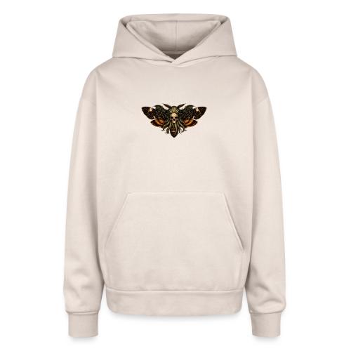 Cthulhu Moth Skull - Oversized Hooded Sweatshirt
