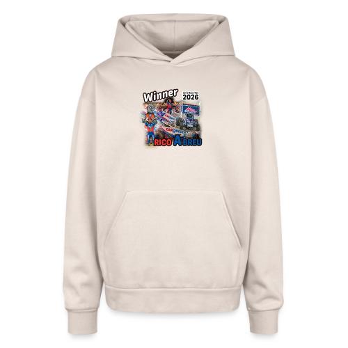 Rico Abreu #LetsRaceTwo Winner - Oversized Hooded Sweatshirt