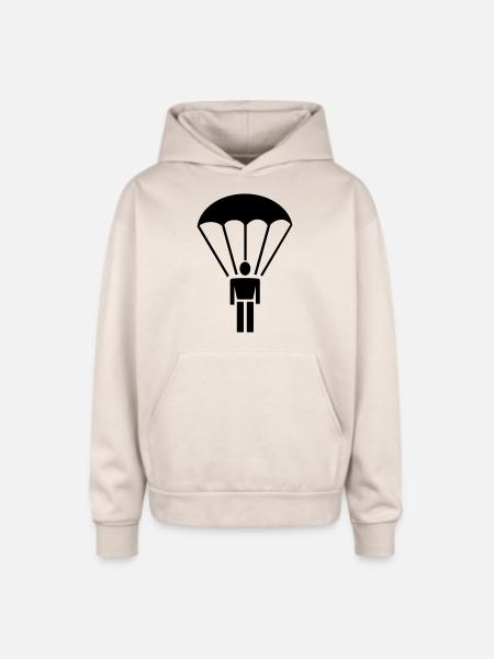 parachute - Oversized Hooded Sweatshirt - Sand
