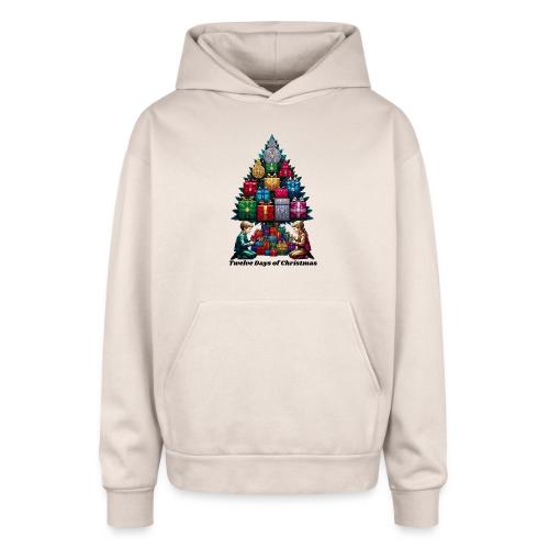 Twelve Days of Gifts T-Shirt - Oversized Hooded Sweatshirt