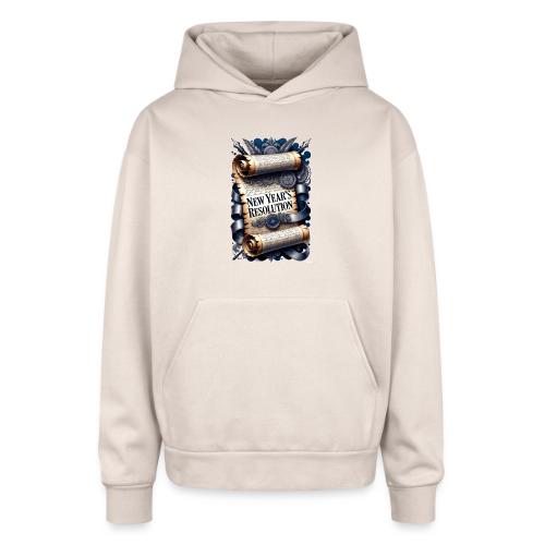 New Year's Resolution T-Shirt - Oversized Hooded Sweatshirt