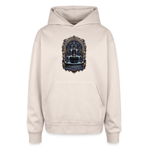 Gilded Baroque Fountain T-Shirt - Oversized Hooded Sweatshirt