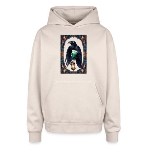 Pint of No Regrets Just Shenanigans Raven T-Shirt - Oversized Hooded Sweatshirt