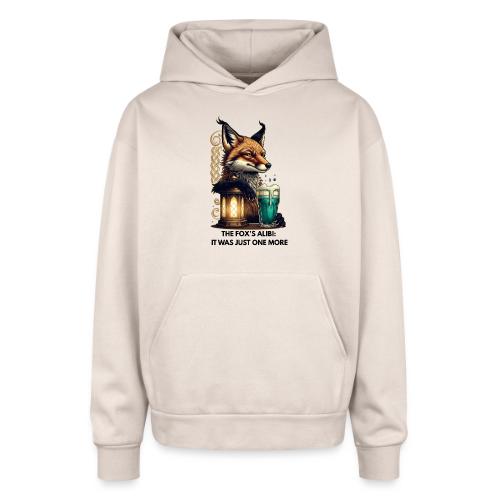 Sly Fox One More Round Tee - Oversized Hooded Sweatshirt