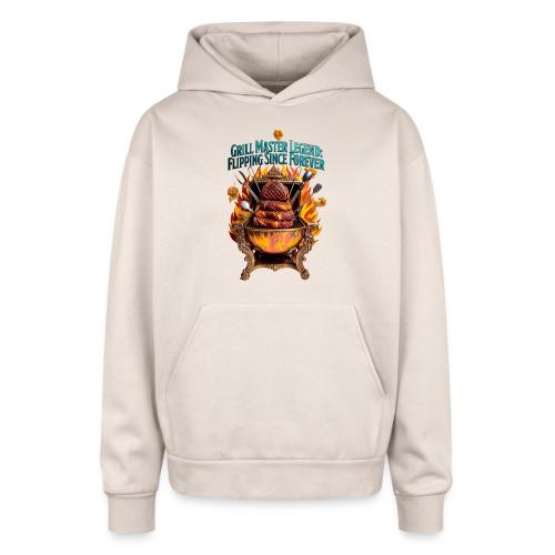 Grill Master Legend T Shirt - Oversized Hooded Sweatshirt