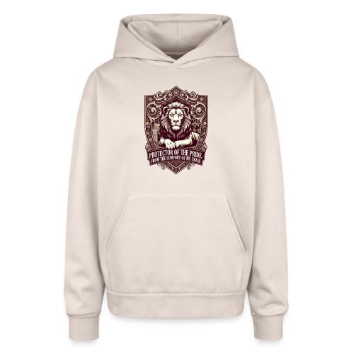 Protector of the Pride T Shirt, Sarcastic Dad Gif - Oversized Hooded Sweatshirt