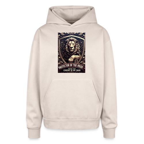 Lion King T Shirt, Funny Low-Effort Father Gift - Oversized Hooded Sweatshirt