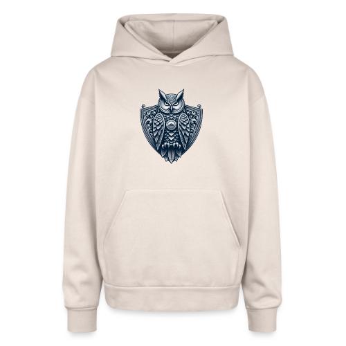 Night Watch Owl T Shirt, Sarcastic Dad Gift - Oversized Hooded Sweatshirt