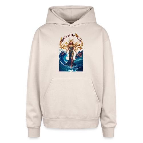 Women’s Day Tidal Sovereign T Shirt, Gift for Wife - Oversized Hooded Sweatshirt