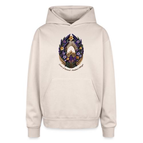 Easter Meadow Crown Renewal T Shirt, Spring Gift - Oversized Hooded Sweatshirt