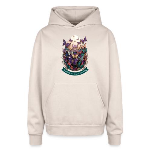 Easter Dawn's Flutter Butterfly T Shirt, Gift - Oversized Hooded Sweatshirt