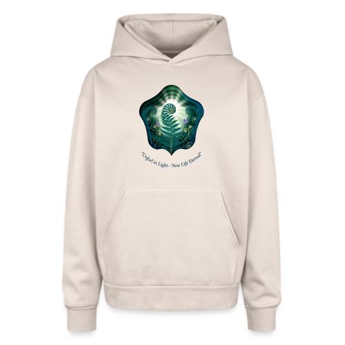 Easter Unfurl in Light Resurrection T Shirt, Gift - Oversized Hooded Sweatshirt