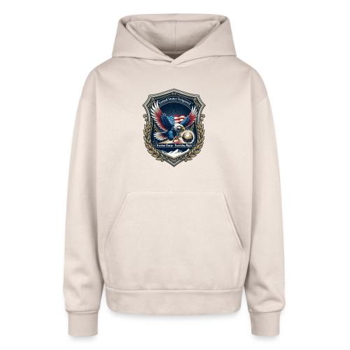 USA Eagle Vanguard T-Shirt,American Flag PrideGift - Oversized Hooded Sweatshirt