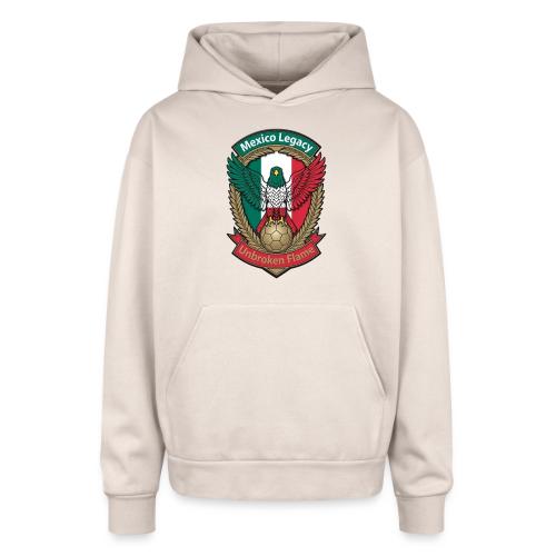 Mexico Eagle Legacy T-Shirt, Mexican Pride Gift - Oversized Hooded Sweatshirt