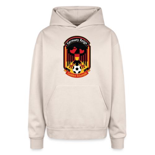 Germany Eagle Reign T-Shirt, German Flag Gift - Oversized Hooded Sweatshirt