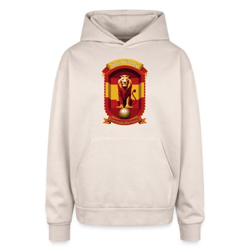 Spain Lion Victory T-Shirt, Flag Pride Crest Gift - Oversized Hooded Sweatshirt