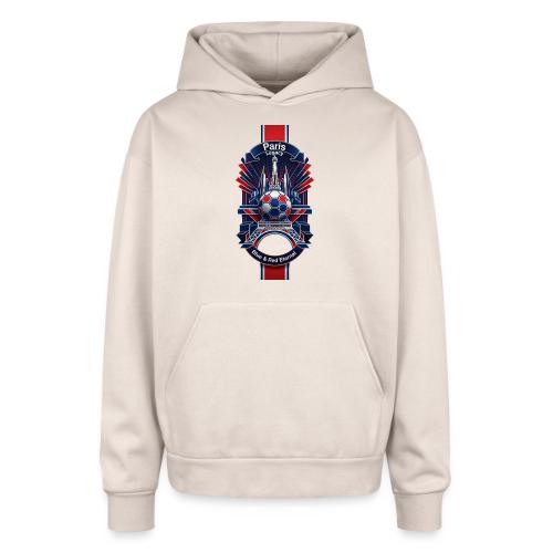 Paris Tower Legacy T Shirt, Soccer City Pride Gift - Oversized Hooded Sweatshirt