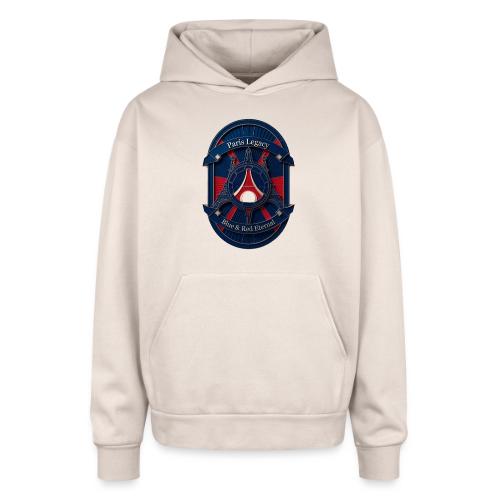 Paris Pride Heritage T Shirt, Soccer Fan Gift - Oversized Hooded Sweatshirt