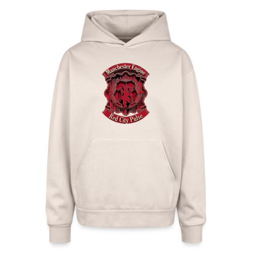 Red Manchester T Shirt, Red Soccer City Pride Gift - Oversized Hooded Sweatshirt