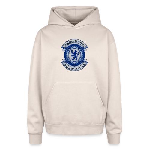 Chelsea Fortress T Shirt, Soccer City Pride Gift - Oversized Hooded Sweatshirt