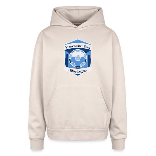 Manchester Soul Soccer City Emblem T Shirt, Gift - Oversized Hooded Sweatshirt