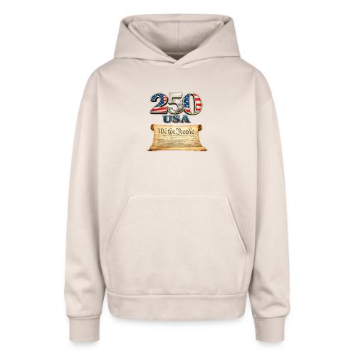 250th anniversary celebration of America - Oversized Hooded Sweatshirt