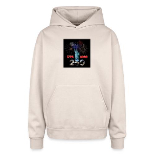 1776 - 2026 - 250 Years USA | Fireworks - Oversized Hooded Sweatshirt