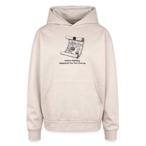 Unfolding Map of Ambition T-Shirt - Oversized Hooded Sweatshirt