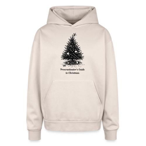 Procrastinator's Guide Christmas T-Shirt - Oversized Hooded Sweatshirt