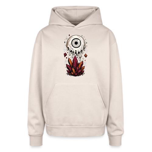 Melting Eyeball - Oversized Hooded Sweatshirt