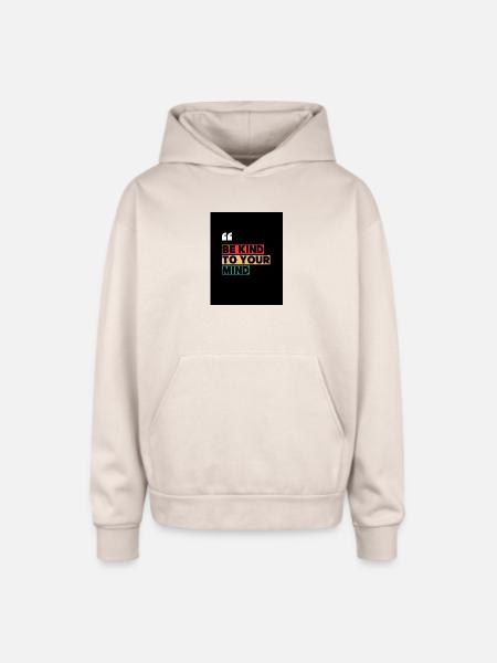 Your favorite T-shirt 😍 - Oversized Hooded Sweatshirt - Sand