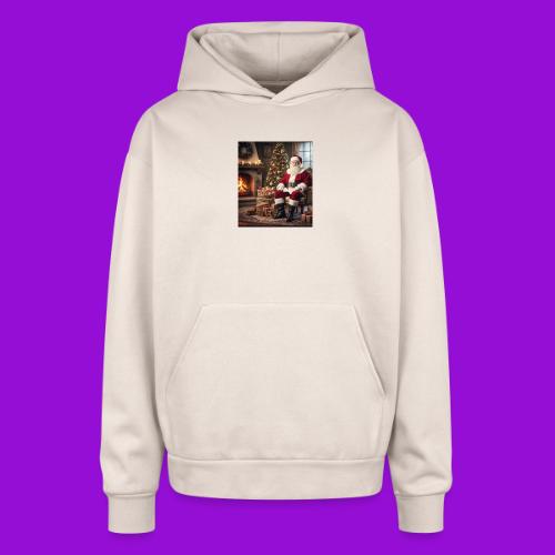 Santa Claus - Oversized Hooded Sweatshirt
