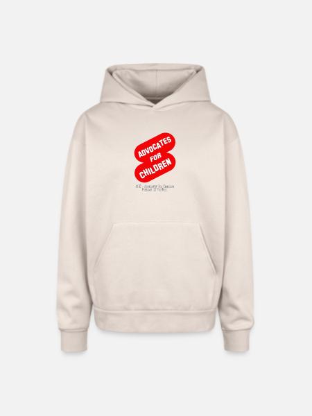 AFC Red Flash Sign - Oversized Hooded Sweatshirt - Sand
