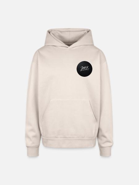 Jakk Ancient - Oversized Hooded Sweatshirt - Sand