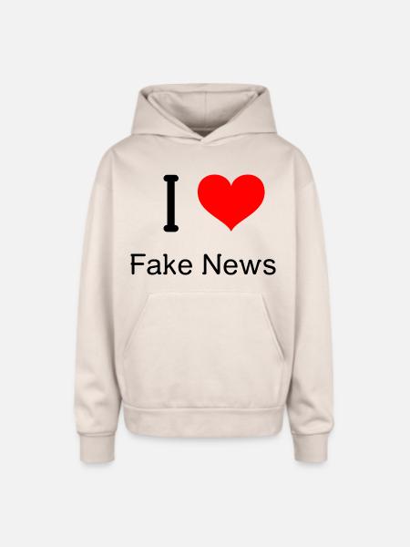 i-heart-t-shirt-template-a27_-1- - Oversized Hooded Sweatshirt - Sand