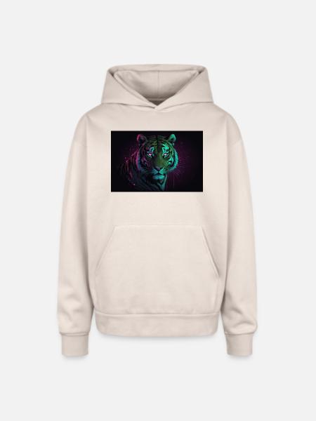 New collection - Oversized Hooded Sweatshirt - Sand