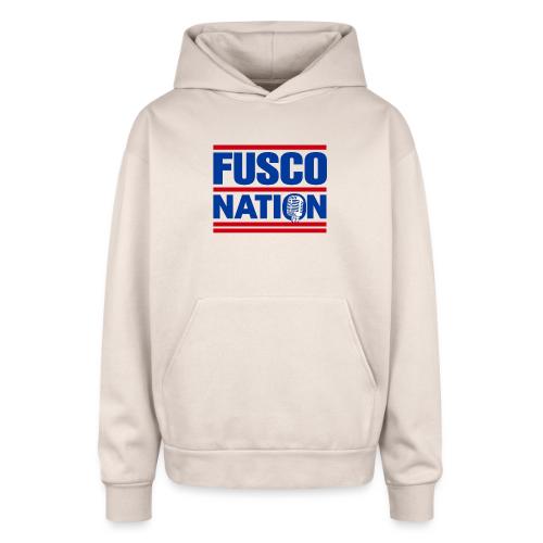 Fusco Nation with Mic (250th Show Commemorative) - Oversized Hooded Sweatshirt