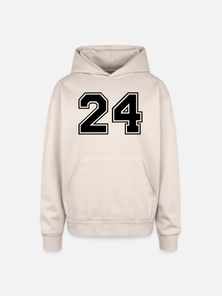 24 - Oversized Hooded Sweatshirt - Sand