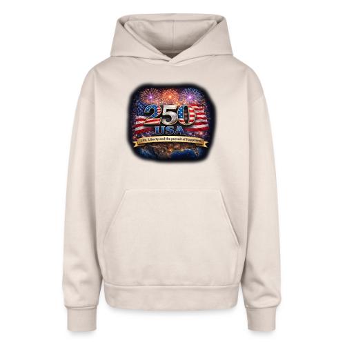USA 250th Celebration - Oversized Hooded Sweatshirt