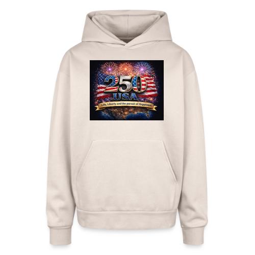 USA 250th Celebration - Oversized Hooded Sweatshirt