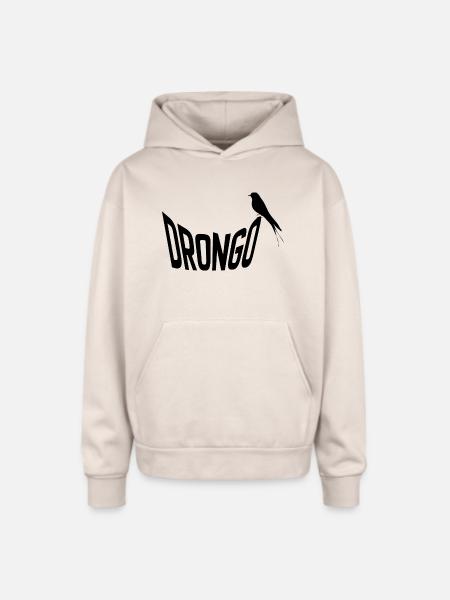drongo - Oversized Hooded Sweatshirt - Sand