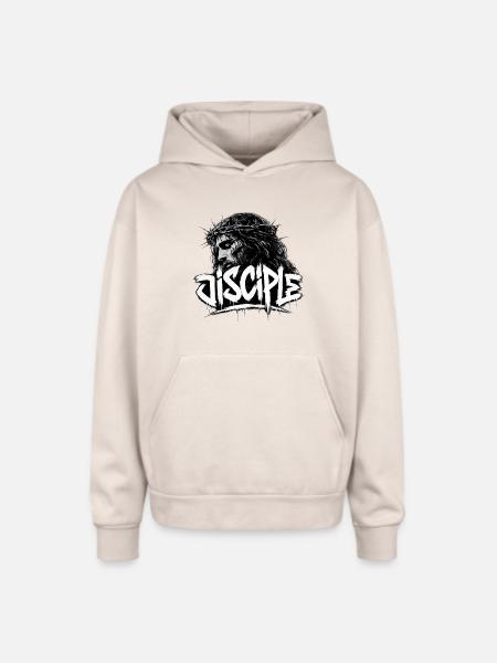 Disciples - Oversized Hooded Sweatshirt - Sand