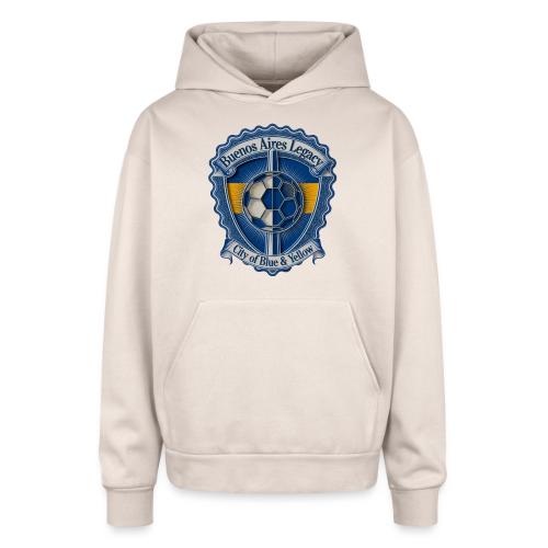 Buenos Aires Legacy T Shirt, Soccer City Pride Gif - Oversized Hooded Sweatshirt