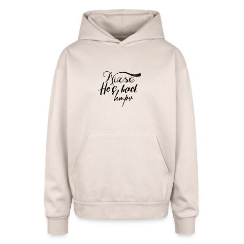 again - Oversized Hooded Sweatshirt