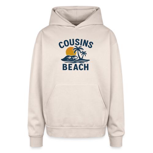 cousins beach t shirt - Oversized Hooded Sweatshirt